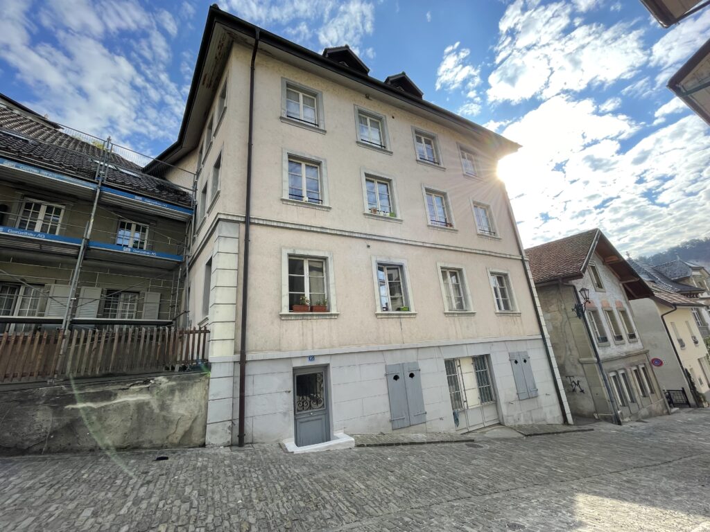 Rénovation d'un appartement en basse-ville de Fribourg