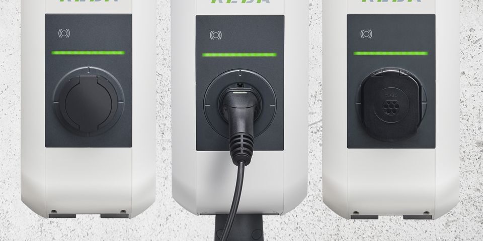 borne de recharge pour voiture électrique