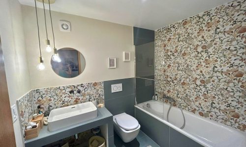 Salle de bain APRÈS rénovation
