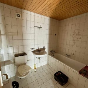 Salle de bain AVANT rénovation